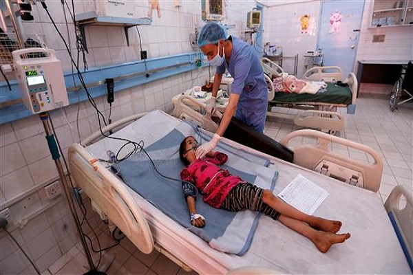 Due to Vaccine Shortage Amid Saudi Blockade Diphtheria Cases Rising in Yemen