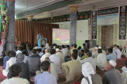برگزاری محفل انس با قرآن‌ در مزارشریف + عکس