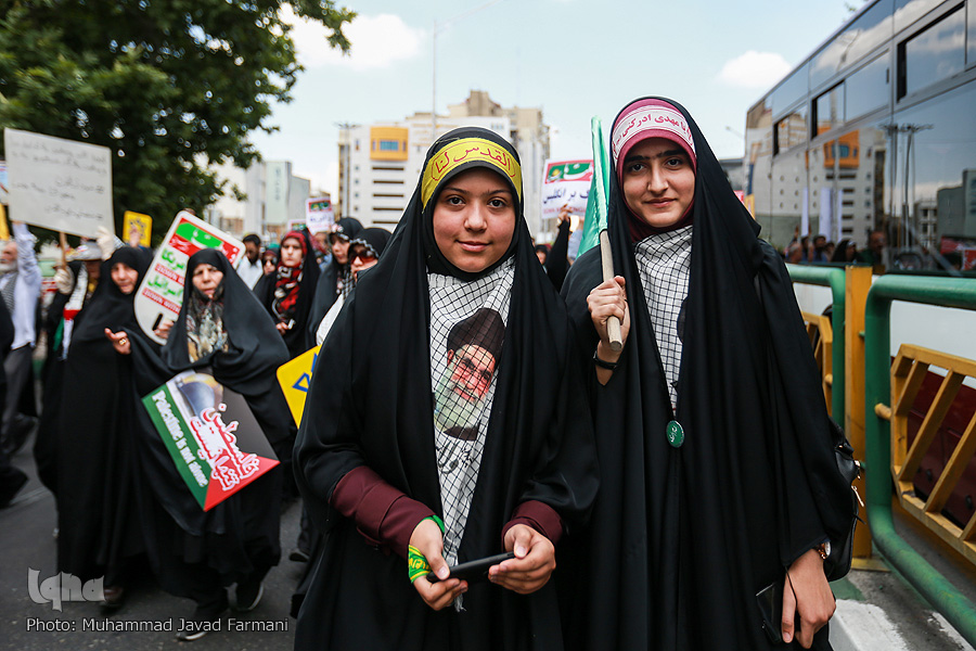 İran'da Dünya Kudüs Günü Yürüyüşü düzenlendi