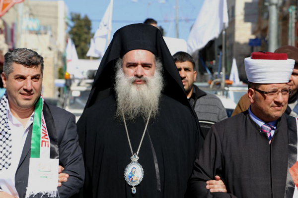 Başpiskopos Netenyahu'nun eylemlerini ve Arapların eessizliğini kınadı