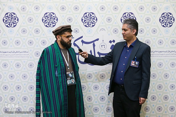 افغانی ماہر قرآن ایران میں قرآن جج منٹ سے متاثر