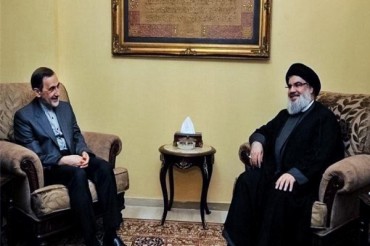 伊斯兰革命领袖的顾问会见赛伊德哈桑·纳斯鲁拉